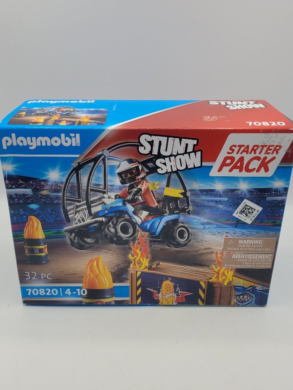 2022 Playmobil 70820 Stunt Show Starter Pack ATV 32PCs